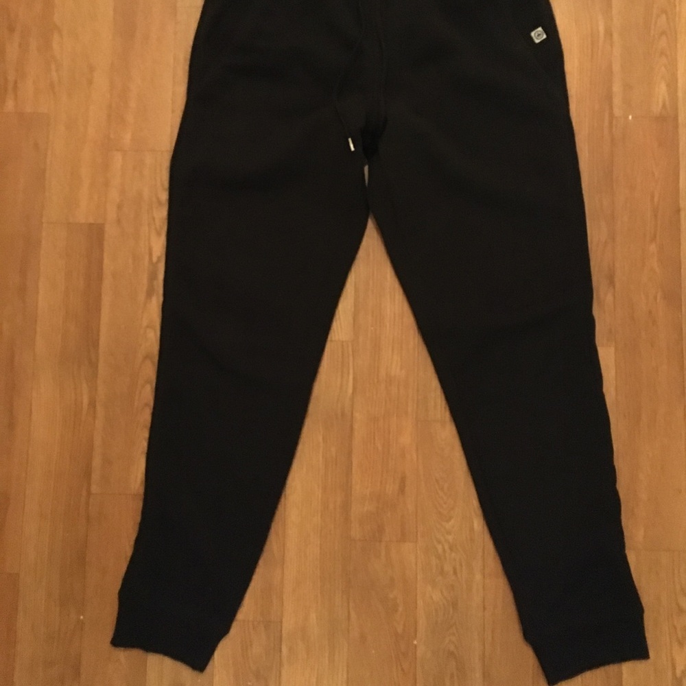 Men’s black fleece joggers size m